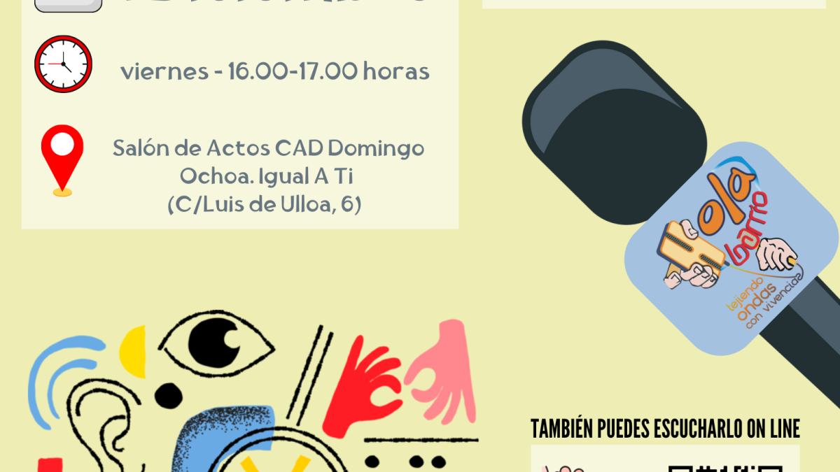 Cartel programa de radi o