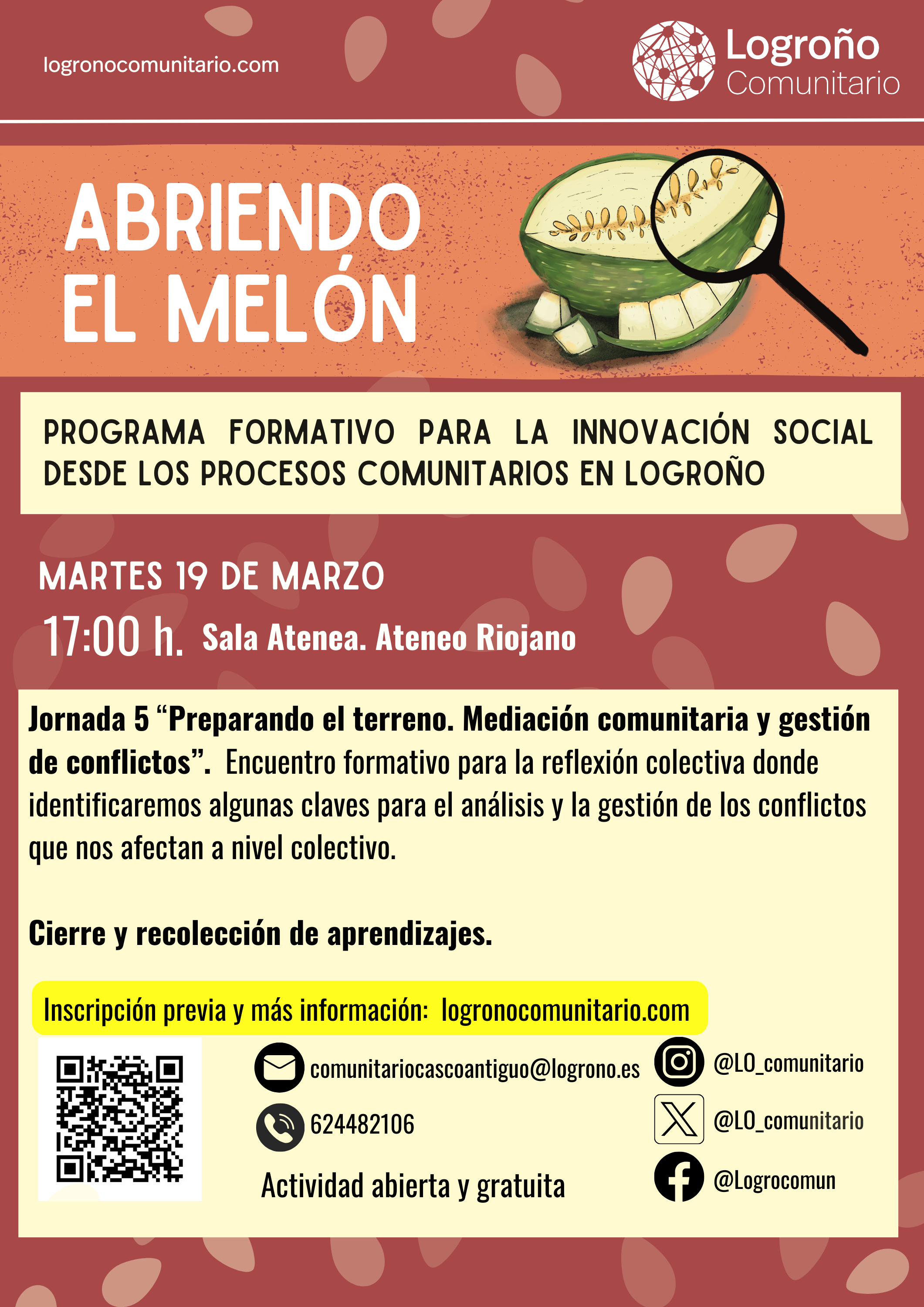 5ª jornada. Abriendo el Melón. Mediación comunitaria